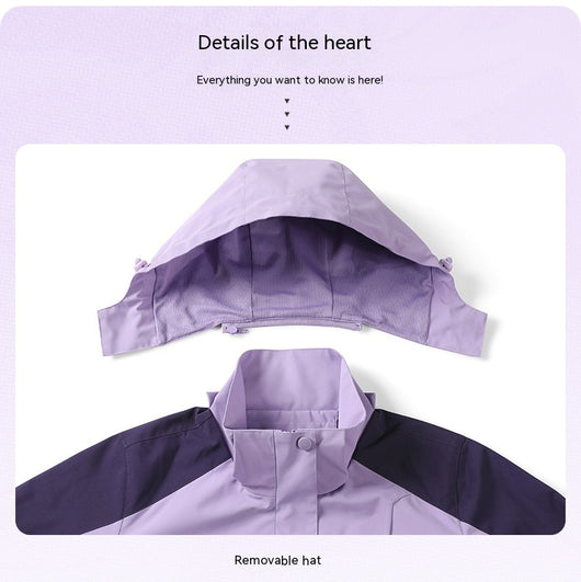 Chaqueta Impermeable Cortavientos de Una Capa - Image 26