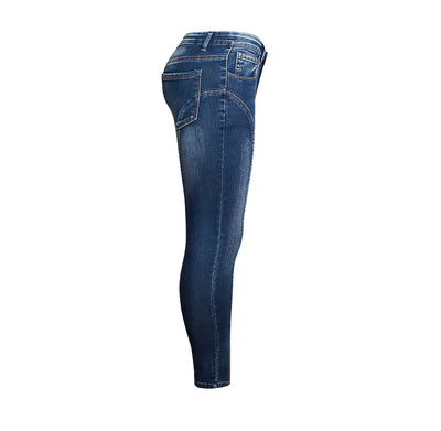 Pantalón de Cintura Media con Abertura en la Basta - Image 6