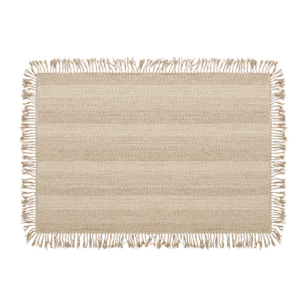 Alfombra de Lana Natural Blanco Leche - Diseño Moderno Minimalista para Sala y Dormitorio - Image 6