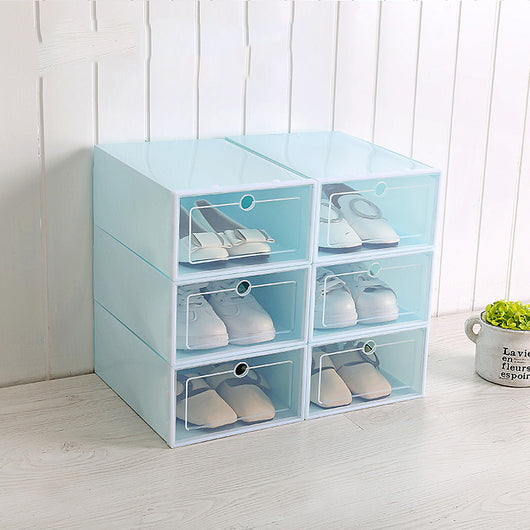 Caja Organizadora Transparente para Zapatillas - Almacenamiento Apilable - Image 15
