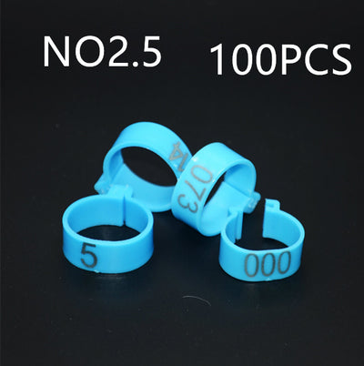 Anillo Identificador de Pata de Pollo - Pack de 100 Piezas - Image 30