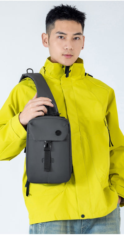 Mochila Casual de Gran Capacidad con Bolsa Pectoral - Diseño Moderno y Funcional - Image 17