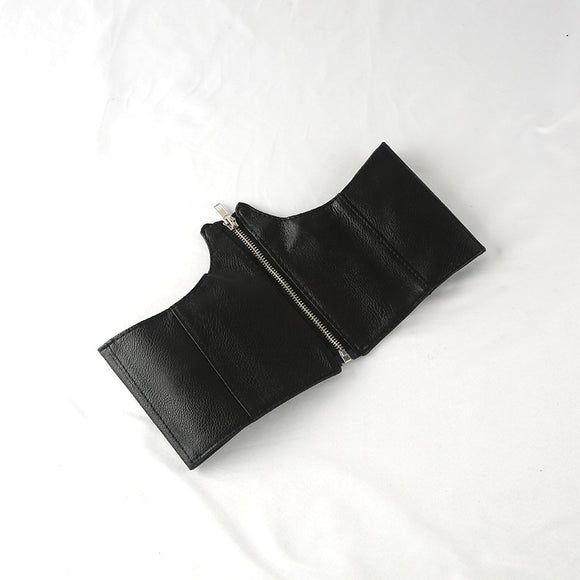 Tirantes Elegantes Negros con Cinturón para Traje