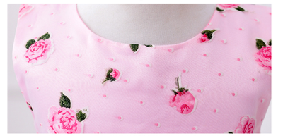 Vestido Tank Top Niña con Estampado Digital y Efecto Puffed - Image 19