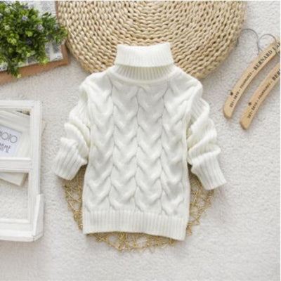 Suéter Cálido de Cuello Alto para Niños - Image 3