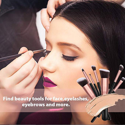 Set de 14 Brochas de Maquillaje Profesional con Brocha de Base - Image 10