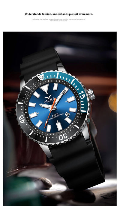 Reloj de Hombre Casual Profesional Resistente al Agua con Movimiento de Cuarzo - Image 19