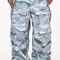 Calça Tática Camuflada com Múltiplos Bolsos - Estilo Paraquedista Masculina