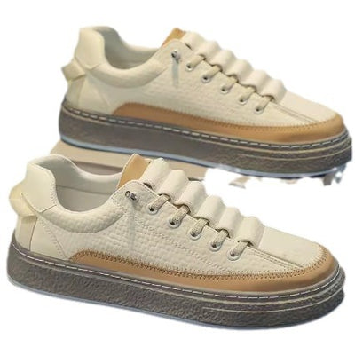Tenis de Cuero para Skateboard con Plataforma - Estilo Casual Deportivo - Image 5