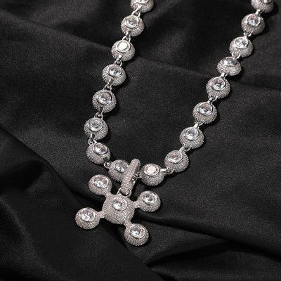 Collar de Cobre con Circonita Diamond - Diseño Urbano y Elegante - Image 2