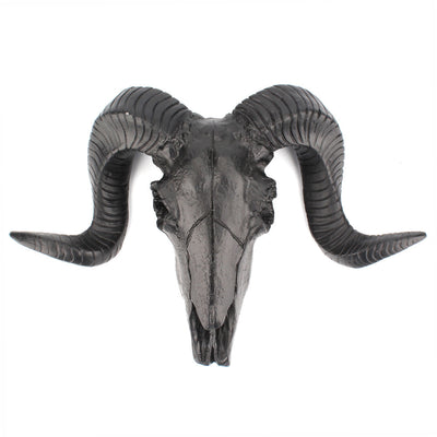 Adorno de Pared Cuerno Negro 3D - Decoración Resina Artesanal - Image 14