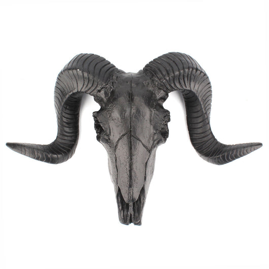 Adorno de Pared Cuerno Negro 3D - Decoración Resina Artesanal - Image 14