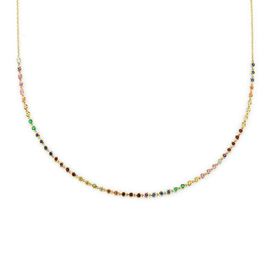 Collar Cadena Clavícula en Plata de Ley - Image 4