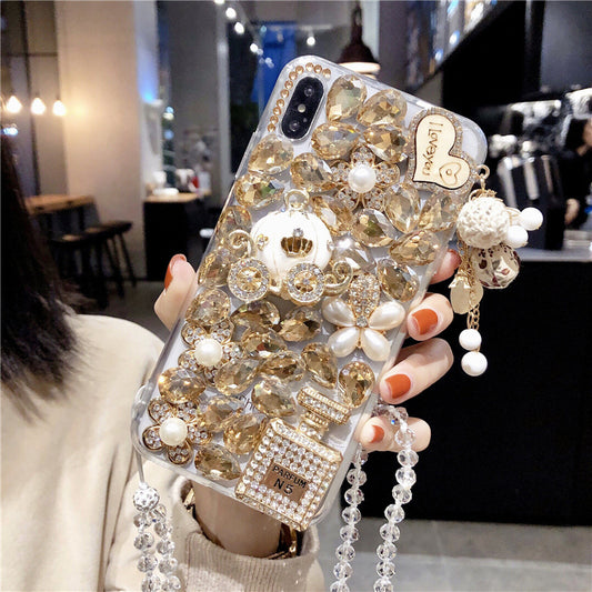 Funda de Celular con Diamante Artificial