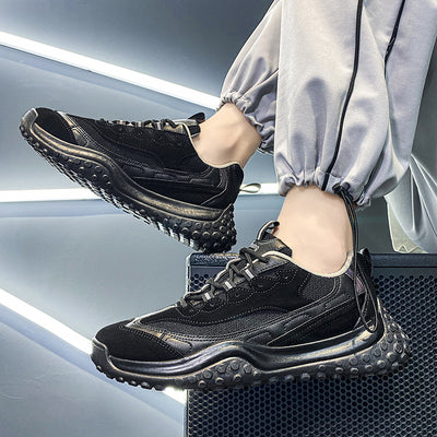 Zapatos de Lona Negros con Cordones - Comodidad Diaria en Tela Transpirable - Image 8