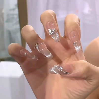 Adhesivo de Gel Diamante para Uñas - Acabado Jelly Brillante de Celebridad