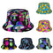Gorra Pescador Hongos Psicodélicos Efecto Espejo