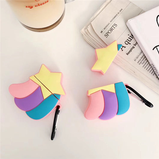 Funda Protectora de Auriculares Apple con Diseño Arcoíris Infantil - Image 14
