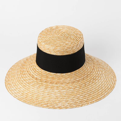 Sombrero de Paja con Ala Ancha para Protección Solar Total - Image 10