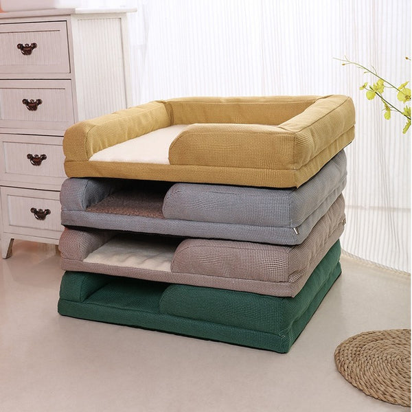 Cama Sofá Desmontable para Mascotas con Funda Lavable
