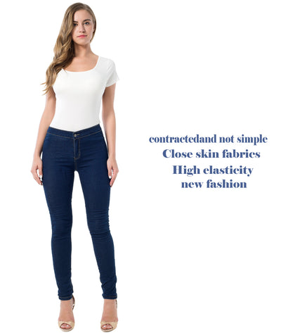 Pantalones Skinny Denim Rotos Estilo Estadounidense - Image 8