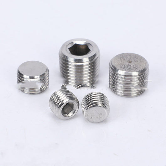 Tapón Hexagonal de Acero Inoxidable 304 para Tuberías - Múltiples Especificaciones - Image 4