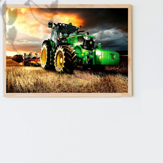 Cuadro de Diamantes Tractor Agrícola
