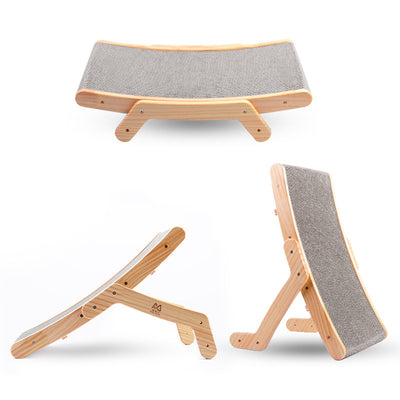 Cama Gato Deformable con Rascador de Cartón Corrugado y Núcleo Reemplazable - Image 13