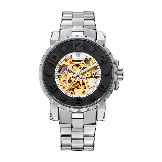 Reloj Mecánico Automático para Hombre Acero Inoxidable Hueco - Image 6
