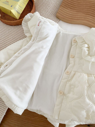 Abrigo Acolchado de Algodón para Niñas - Abrigo Cálido de Invierno - Image 29