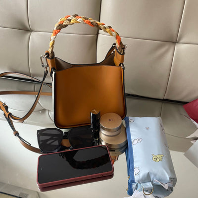 Bolso Crossbody Cuero Vacuno Pequeño Cuadrado - Image 24