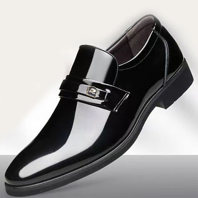Zapatos de Cuero Elegantes con Diseño Slip-On Espejo - Image 6