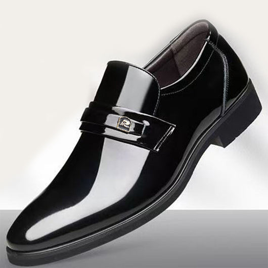 Zapatos de Cuero Elegantes con Diseño Slip-On Espejo - Image 6