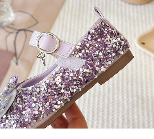 Zapatos de Rendimiento para Niñas con Diamante de Luz en Cristal - Image 12