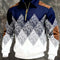 Sudadera Casual de Manga Larga con Estampado 3D para Hombre