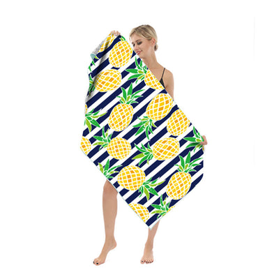 Toalla de Playa Secado Rápido con Estampado Duplex - Image 8