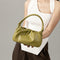 Bolso de Hombro Plisado Estilo Francés Minimalista