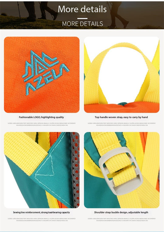 Mochila de Senderismo AZELA 20L Color Block - Ligera y Resistente - Image 22