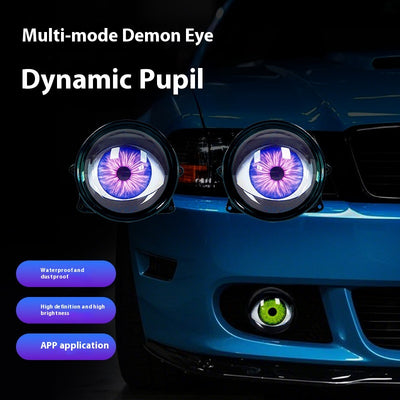 Faro LED Ojo de Demonio Hawkeye - Luz Multimodal para Auto y Moto
