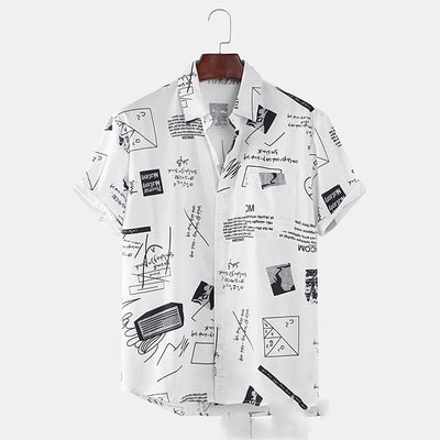 Camisa Cardigan Hawaiana de Algodón y Lino para Hombre - Image 15