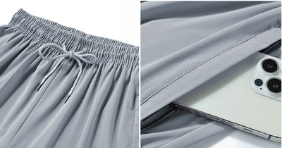 Traje Tres Piezas Ice Silk de Secado Rápido para Hombre - Image 14