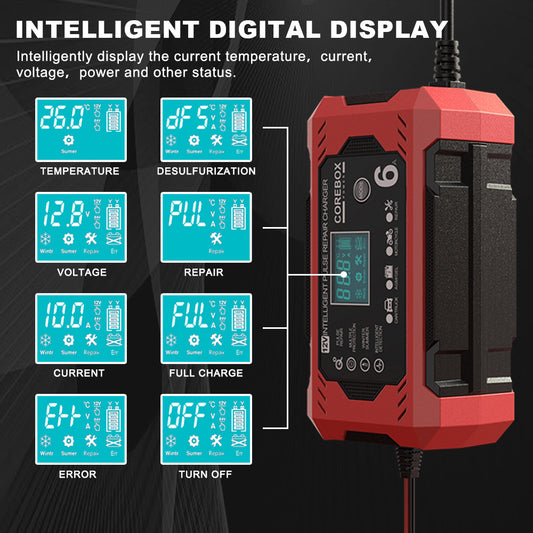 Cargador Inteligente de Batería 12V 6A para Sistemas Start Stop - Image 2