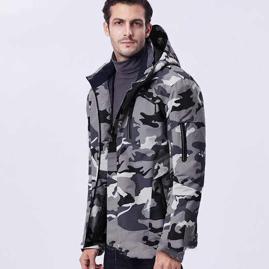 Chaqueta Calefactable con USB para Hombre, Sudadera de Esquí - Image 6