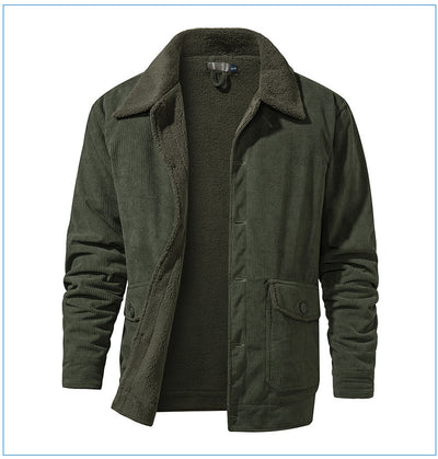 Chaqueta de Cachemira Gruesa para Hombre - Corte Holgado y Casual - Image 25