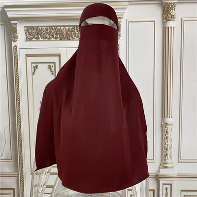 Velo Elegante de Color Liso para Mujer - Image 18
