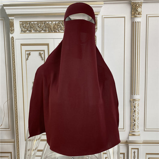 Velo Elegante de Color Liso para Mujer - Image 18