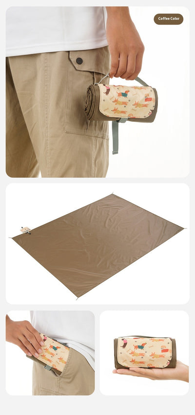 Manta de Picnic Impermeable Acolchada Premium - Image 15