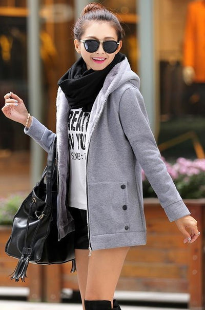 Cardigan Talla Grande Abrigo Suéter para Mujer - Image 2