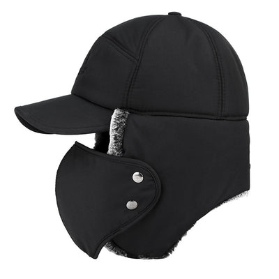 Gorro Invierno Hombre Estilo Coreano con Máscara Facial - Abrigo Completo Lei Feng - Image 5