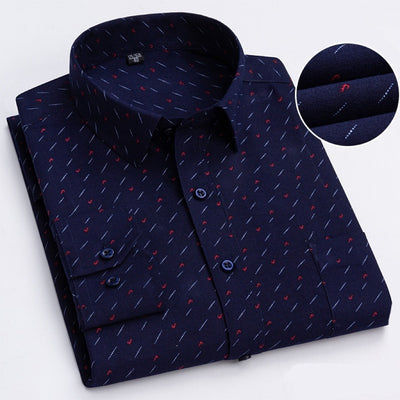 Camisa Casual de Cuadros Manga Larga para Hombre Adulto - Image 14